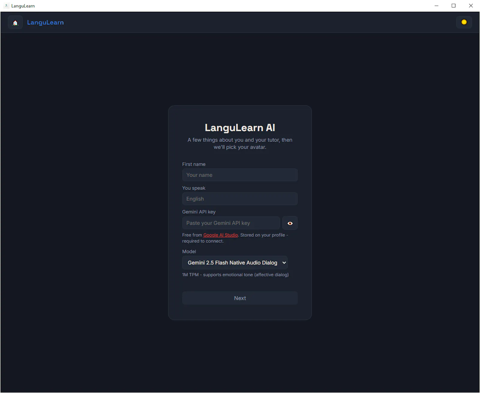 LanguLearn screenshot 2