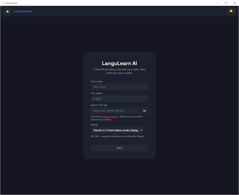 LanguLearn screenshot 2