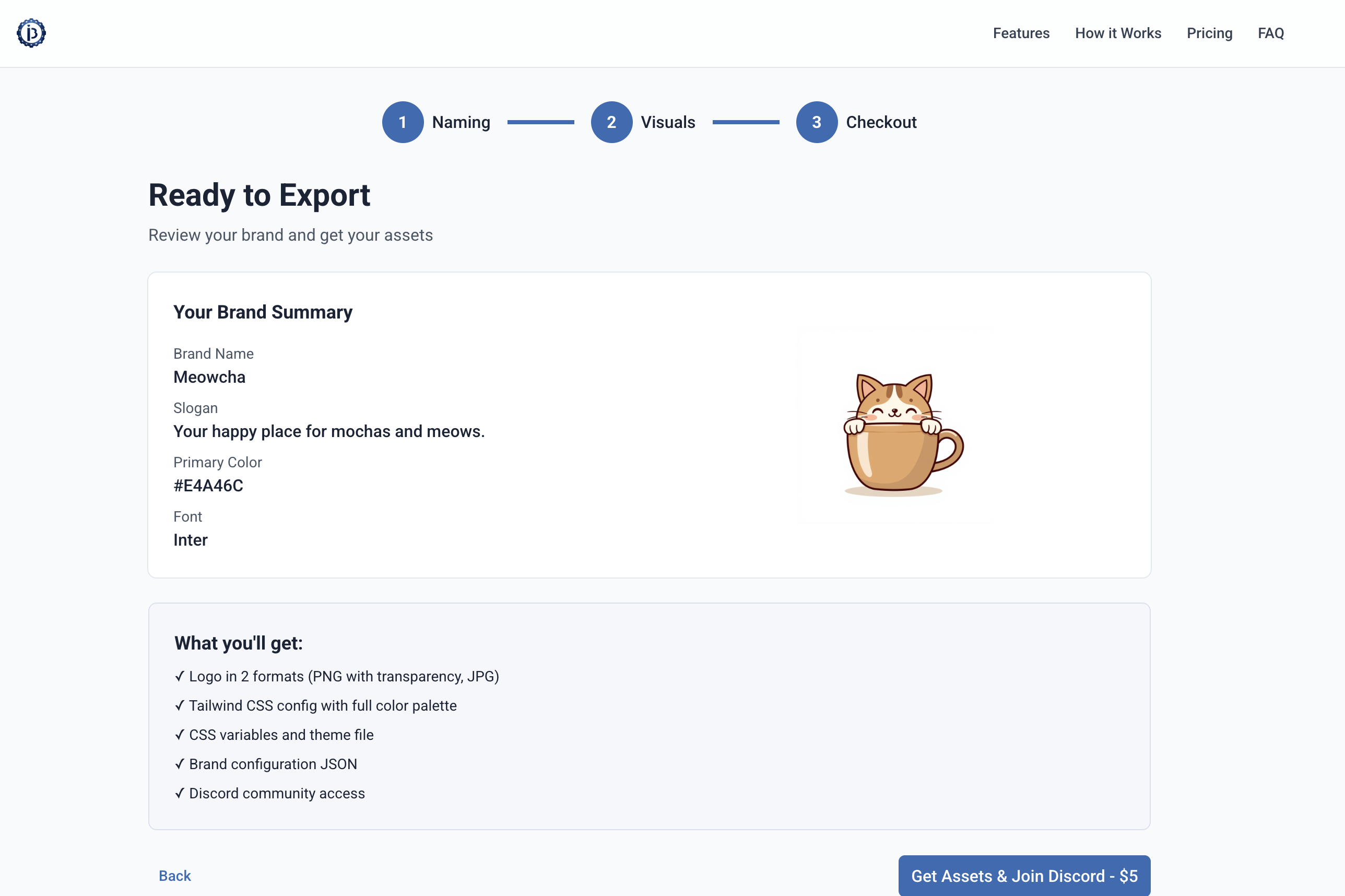 InitBrand - Screenshot 4 showing product features and functionality