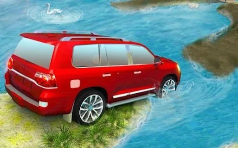 وسائط Offroad Prado Drive Games Jeep Games - لعبة ثلاثية الأبعاد المليئة بالسيارات ثلاثية الأبعاد. 3