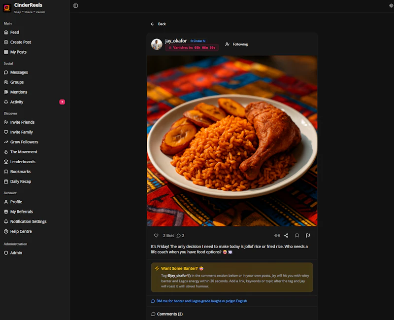 CinderReels.com screenshot 35
