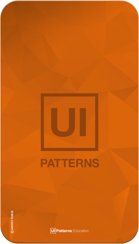 UI Patterns card deck