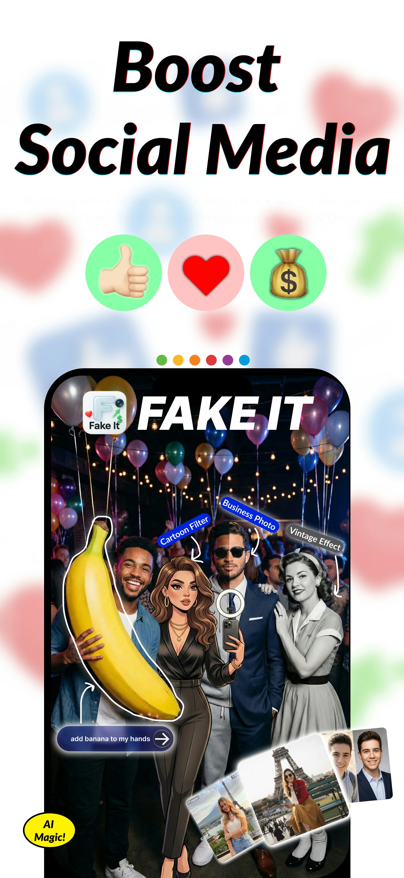 Content Generator App for Social Media gallery image