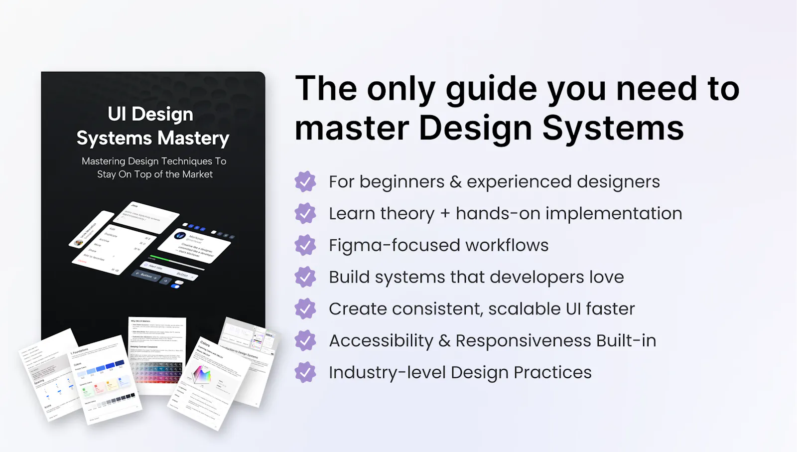 Free Sample - UI Design System Ebook screenshot 1