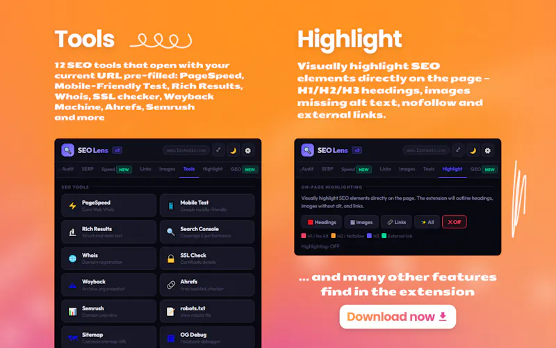 SEO Lens — AI SEO & GEO Analyzer screenshot 4