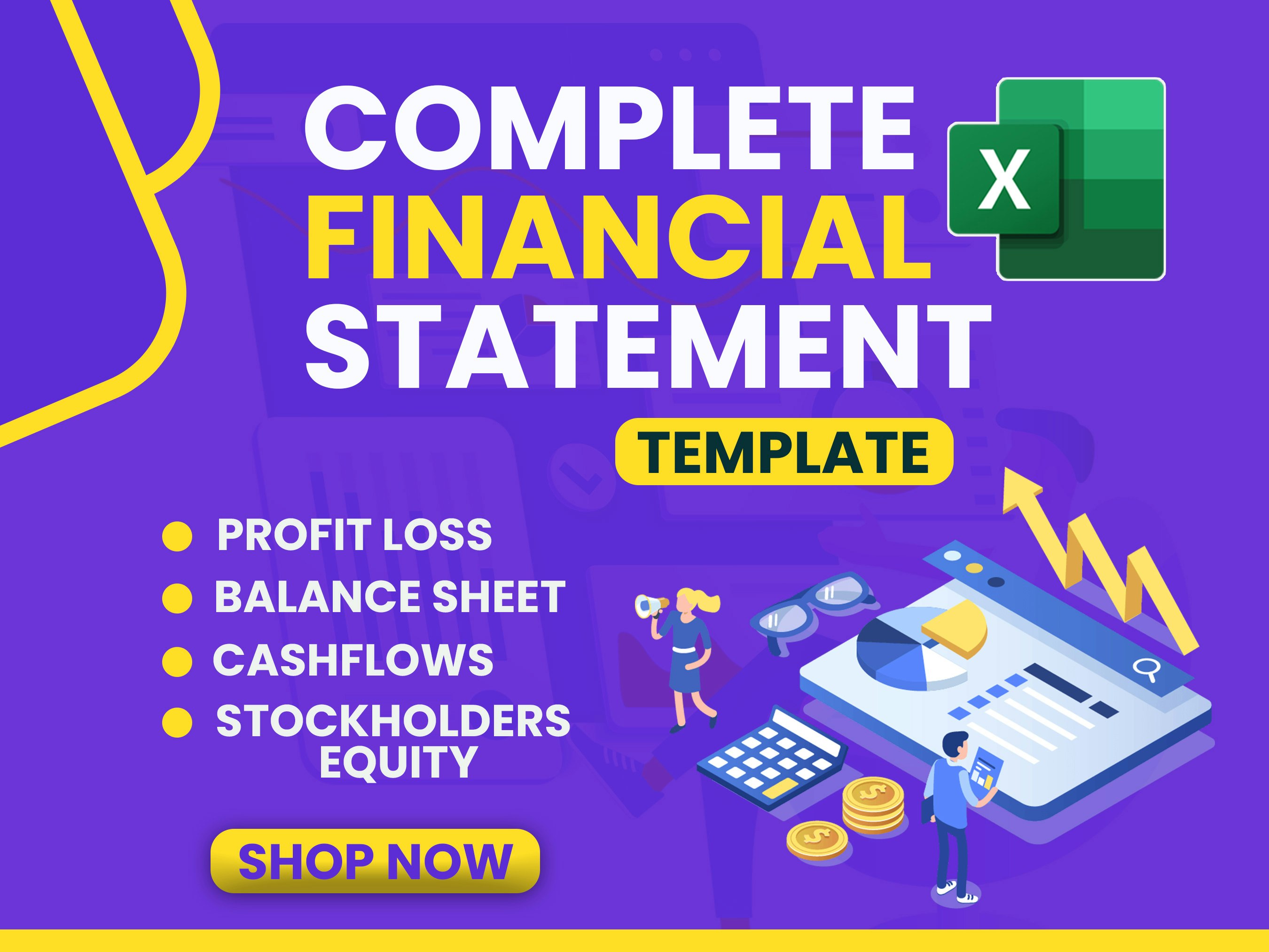 Complete Financial Statements Template 