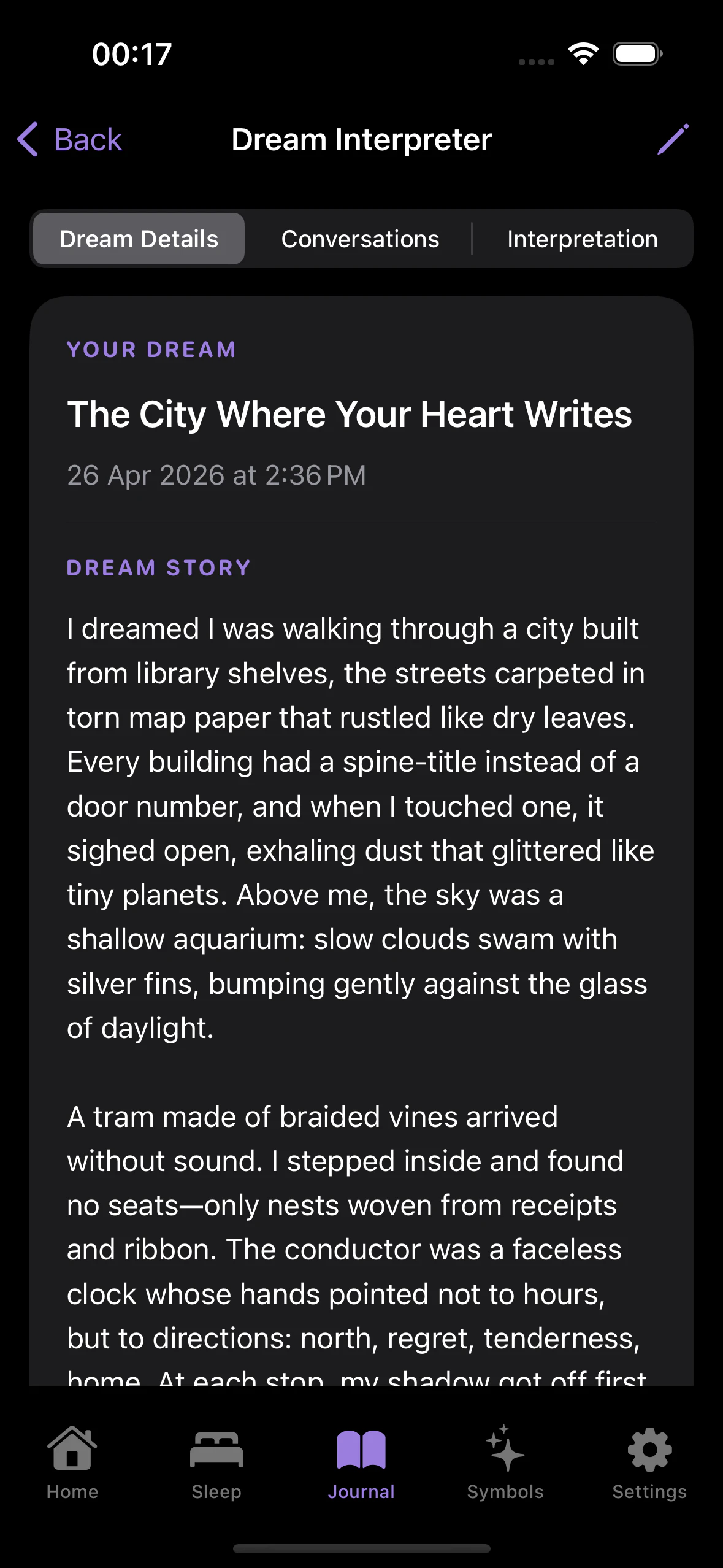 Dreamfold AI: Dream Journal screenshot 6