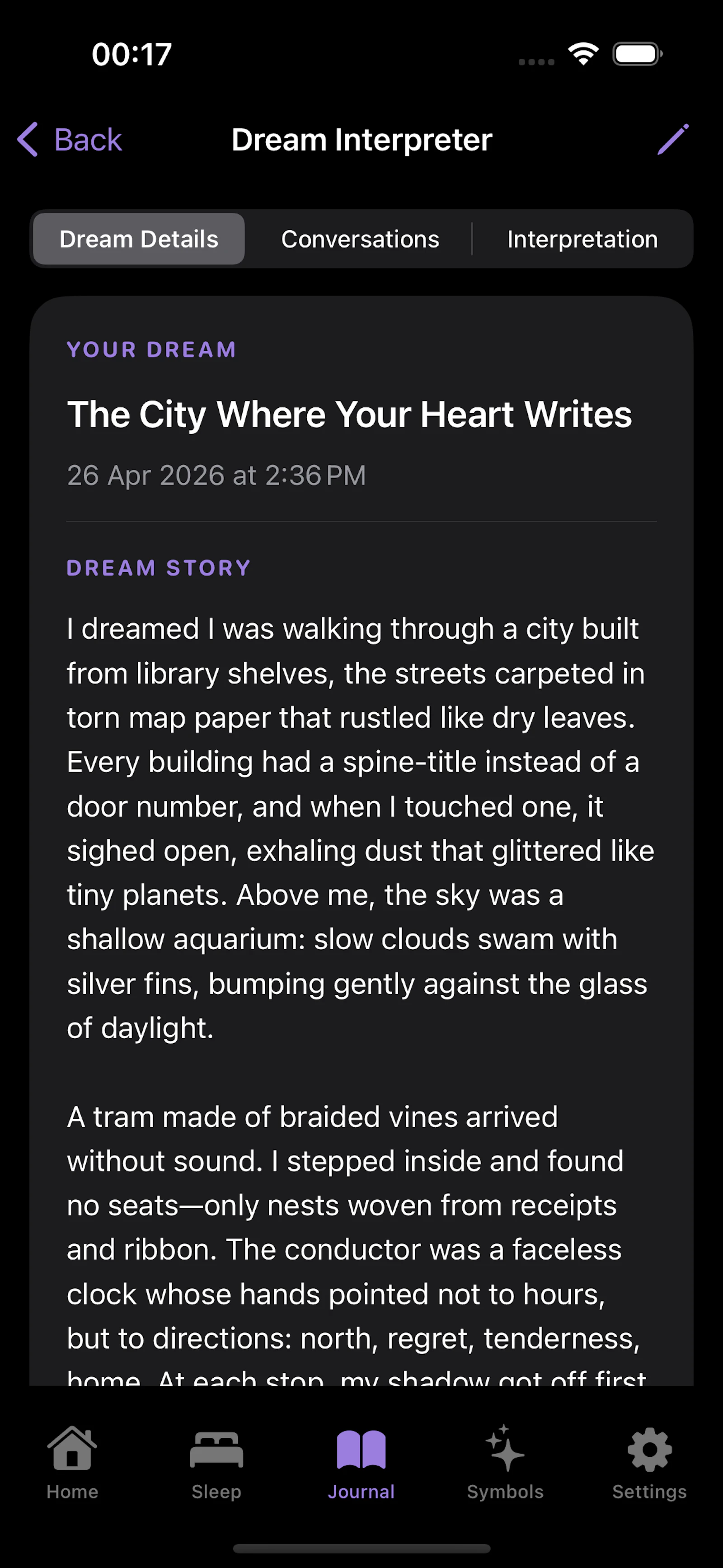 Dreamfold AI: Dream Journal screenshot 6