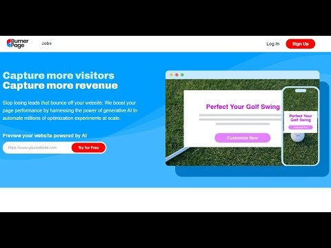 BurnerPage AI gallery image