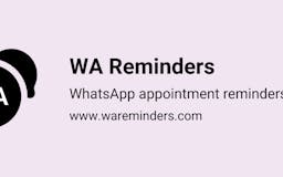 WA Reminders: Schedule WhatsApp messages media 1