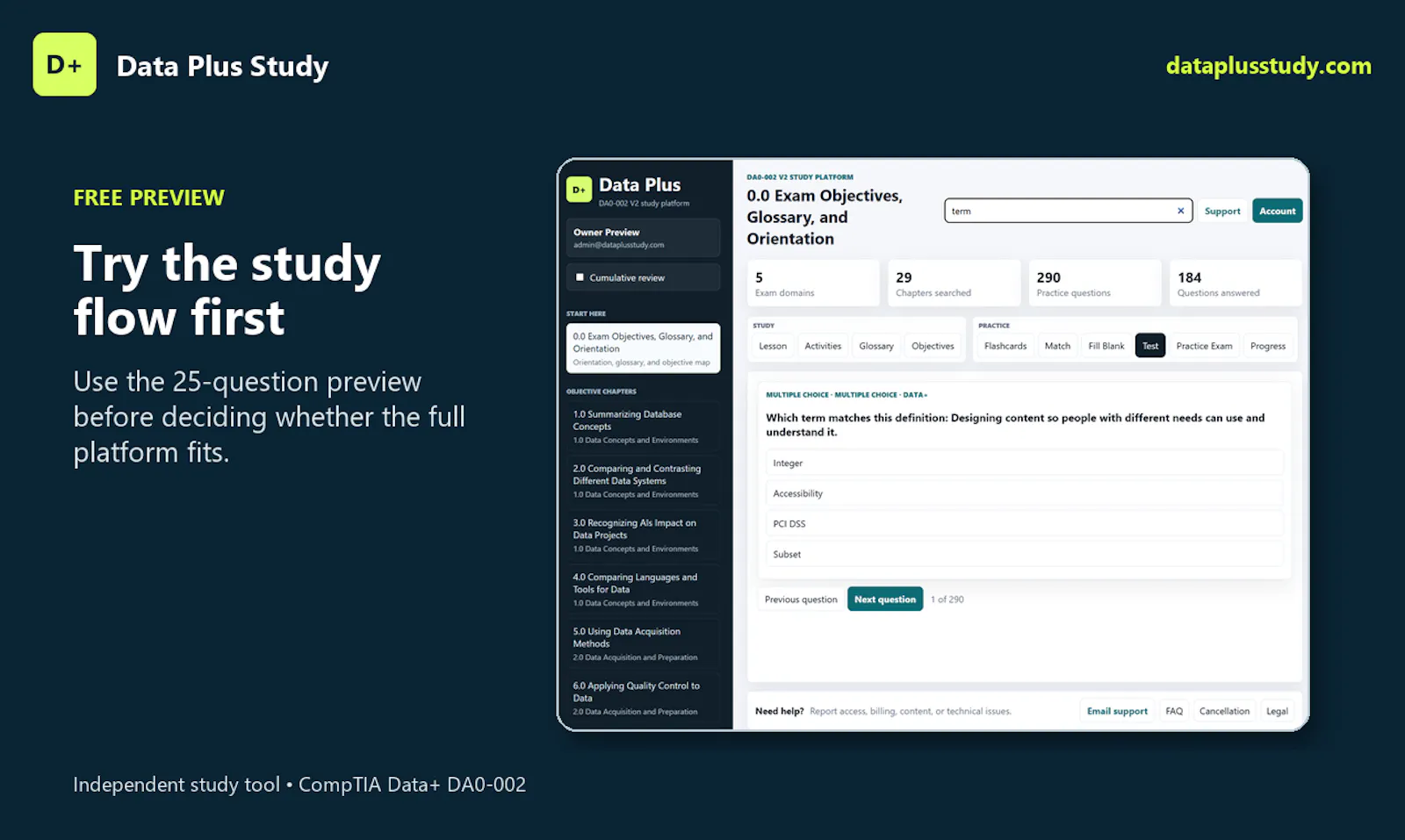 Data Plus Study screenshot 4