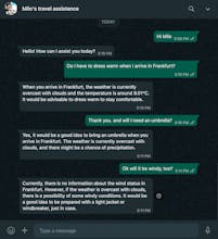 Milo - an intelligent travel assistant gallery image