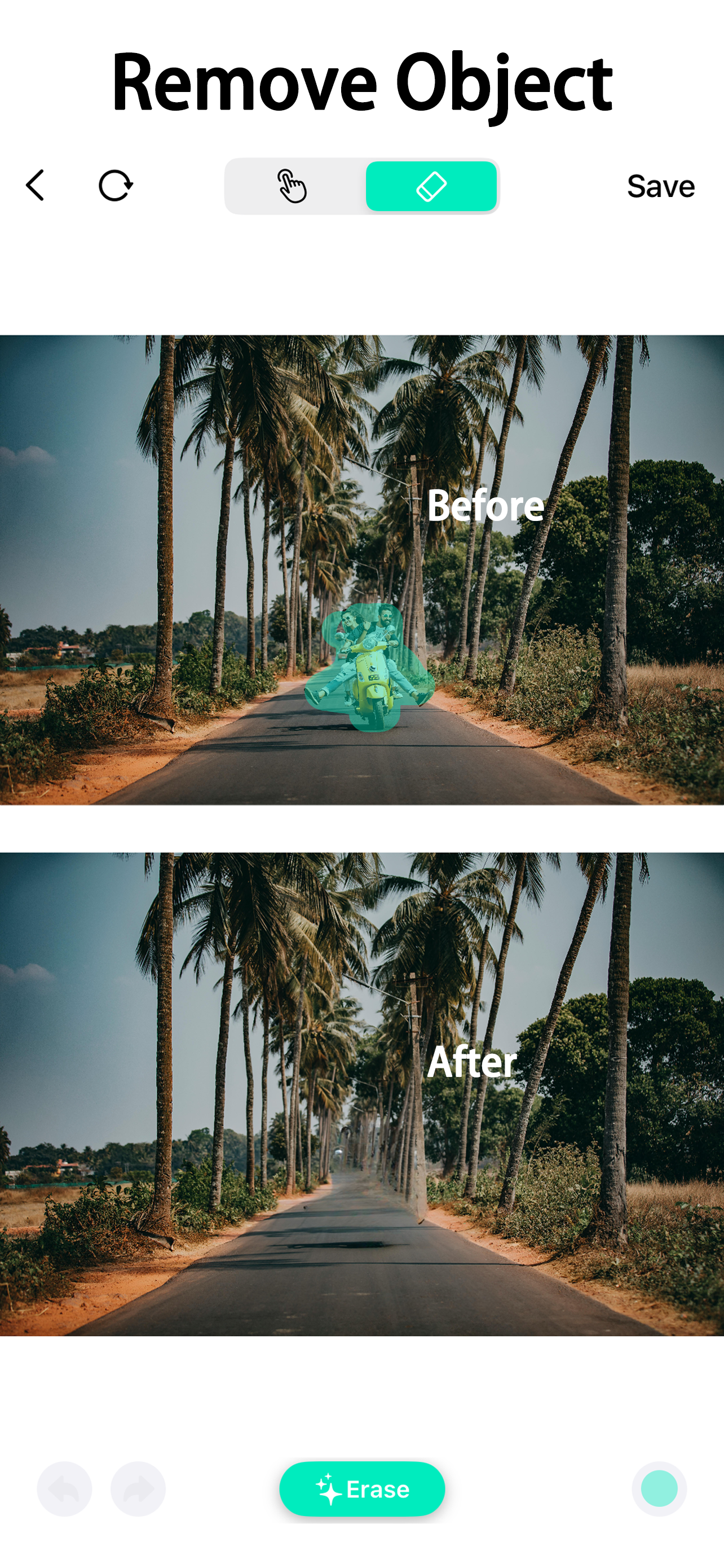 AI Remover - Remove Object, BG - Main product screenshot demonstrating key features and user interface
