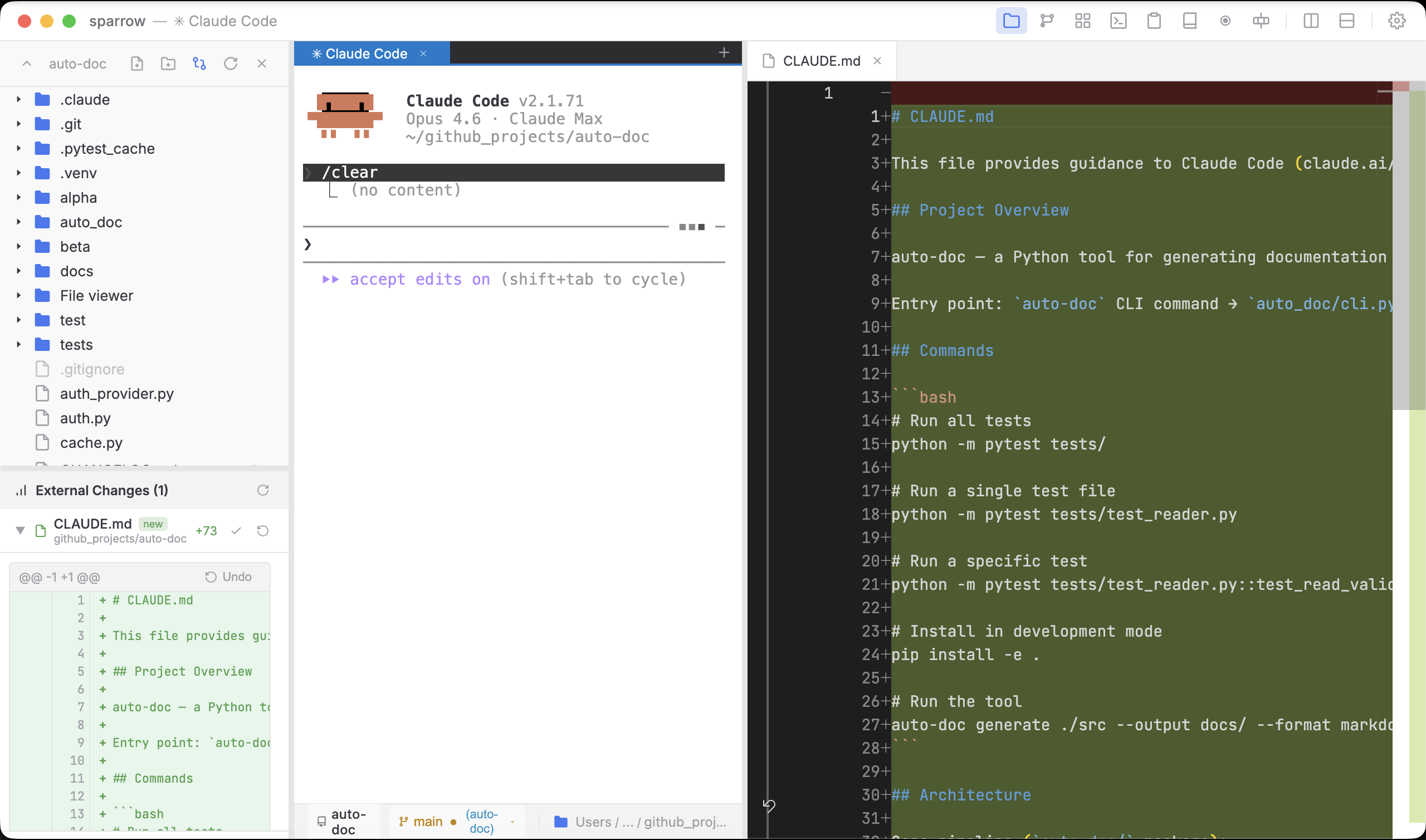Sparrow - Screenshot 3 showing product features and functionality