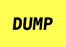 DUMP logo