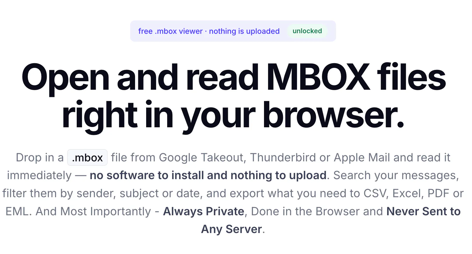 MBOX Viewer gallery image