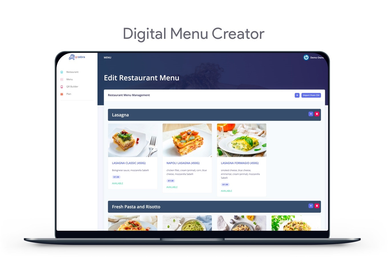 Restoranınızı QR menüsüyle yükseltin - Güvenli, temassız QR menüleri sunun medya 2