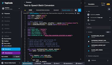 YepCode gallery image