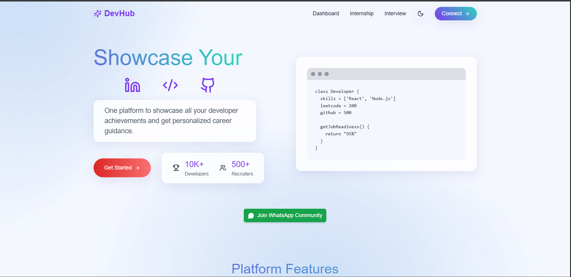 DevHub gallery image