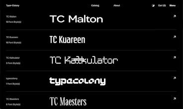 Type Colony gallery image