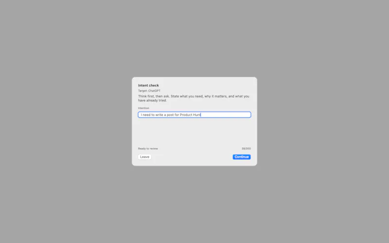 use less AI screenshot 3