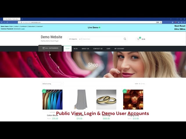 Demo Reset gallery image