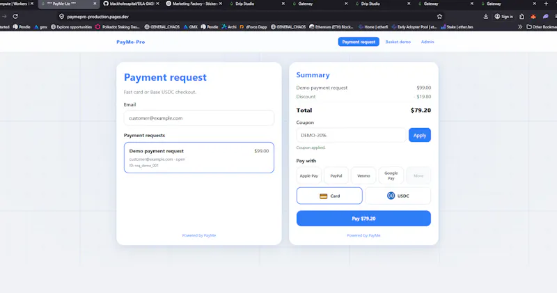 PayMe Pro *** XYZ Labs *** screenshot 2