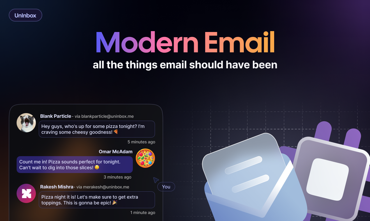 uninbox - Open source modern email for teams and professionals