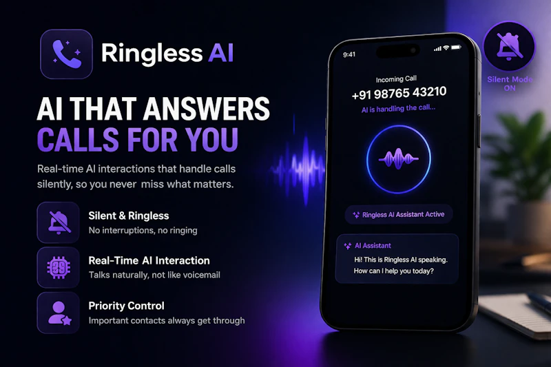 RINGLESS AI screenshot 1