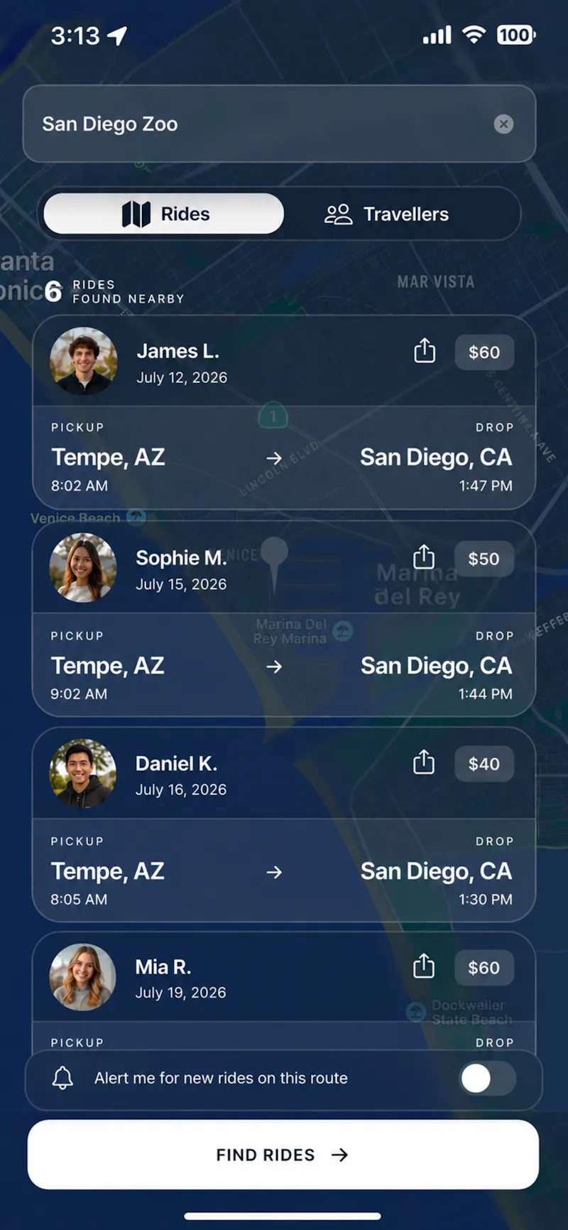 RouteBook screenshot 2