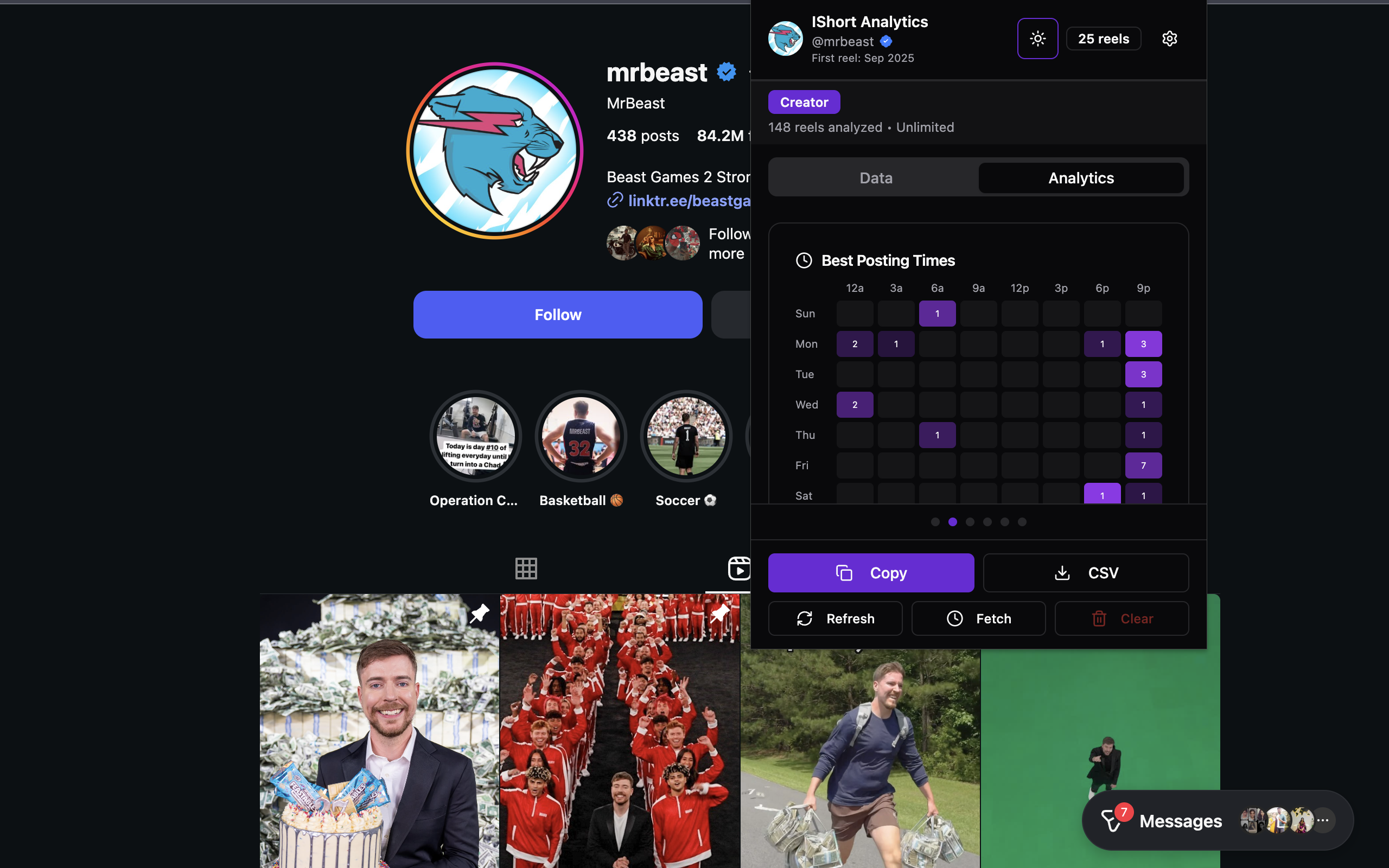 IShort - Instagram Reels Analytics gallery image