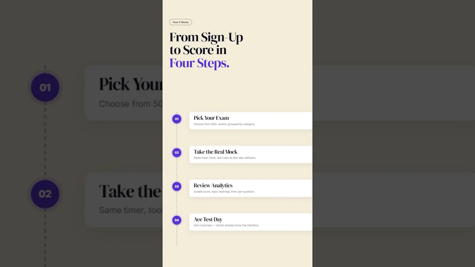 Wrexa Edge — 26500+ Mock Exams screenshot 1 (video preview)