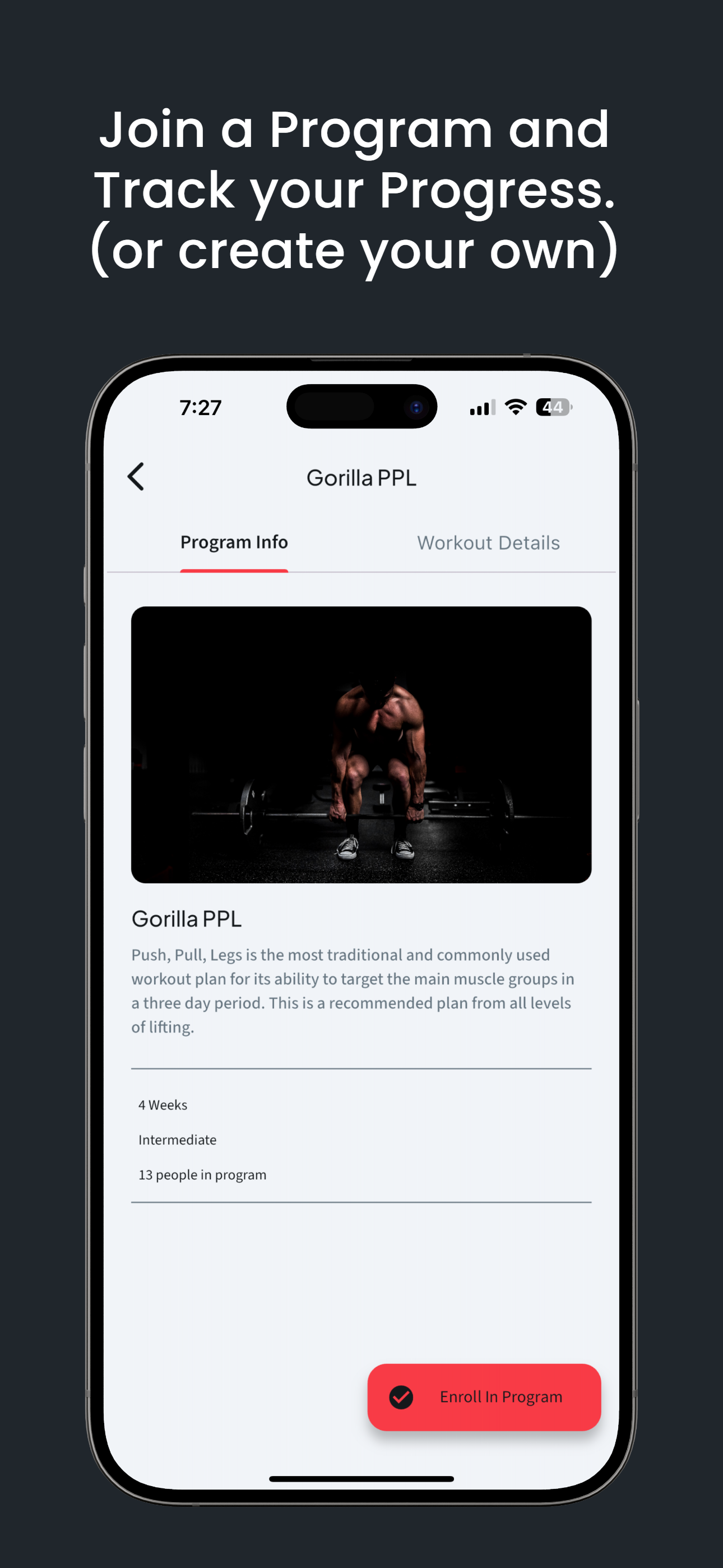 Crescimento de gorila media 2