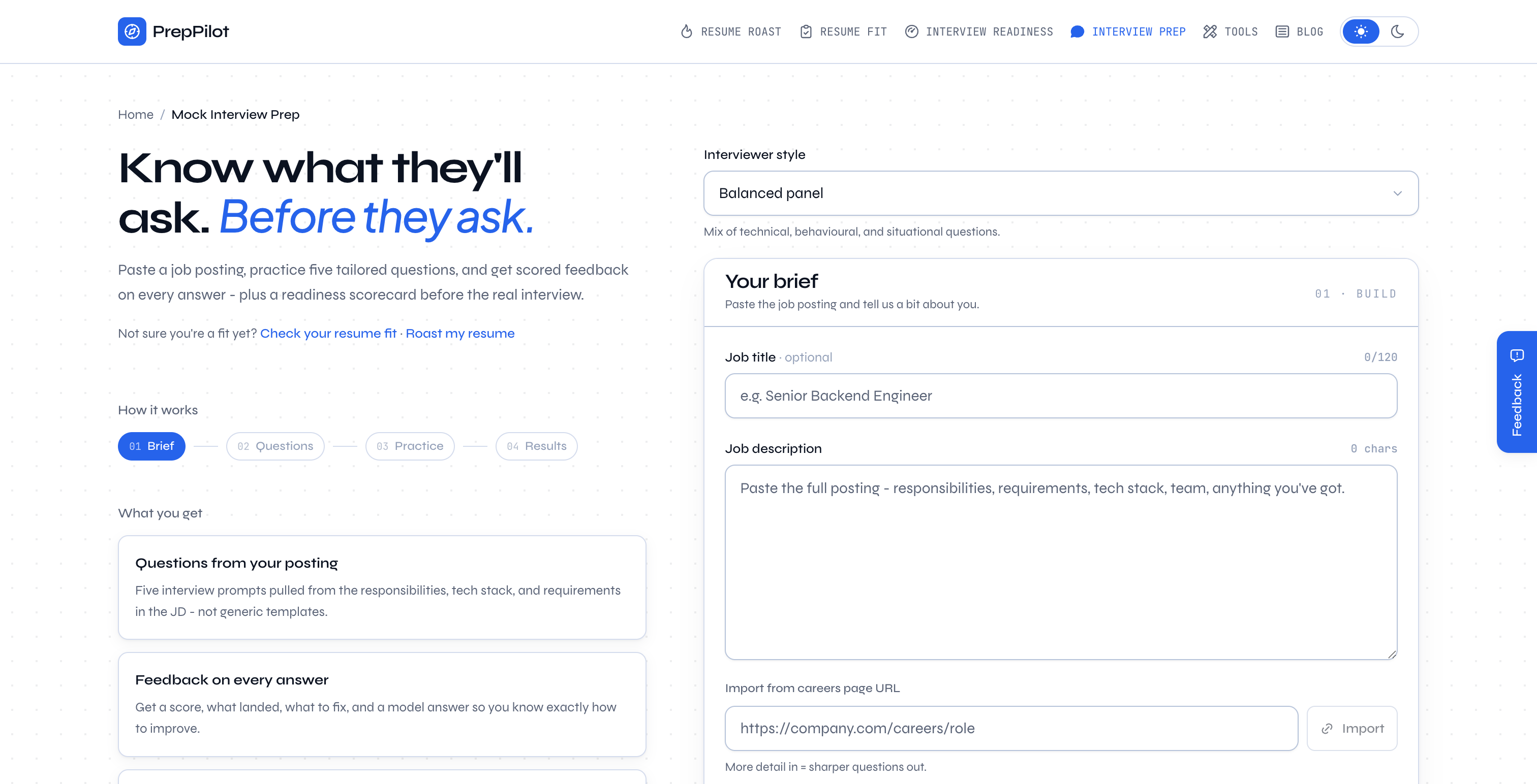 PrepPilot - Interview prep, done right gallery image