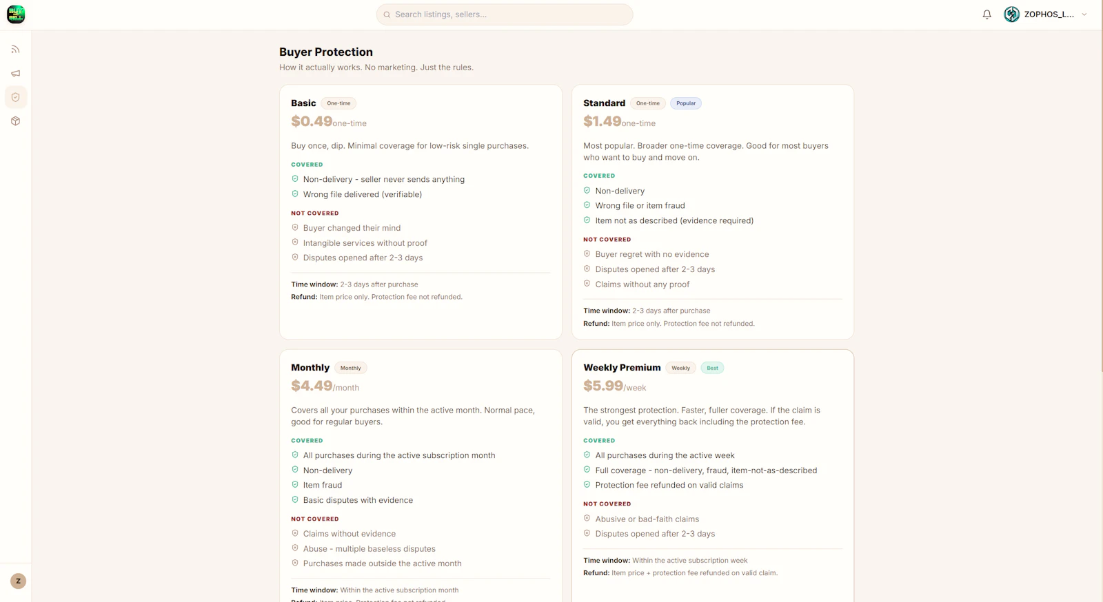BuyAndSell screenshot 3