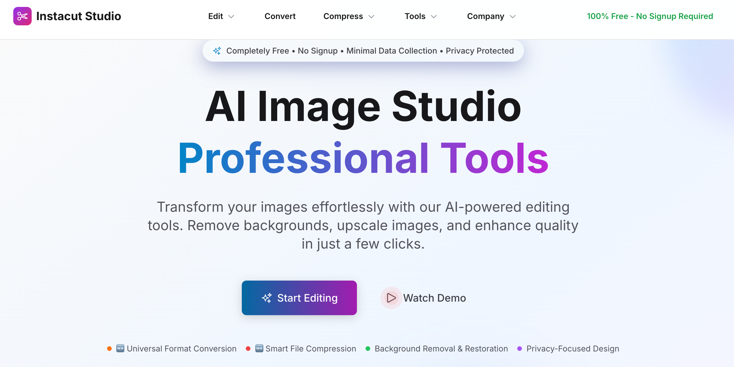 Instacut Studio gallery image