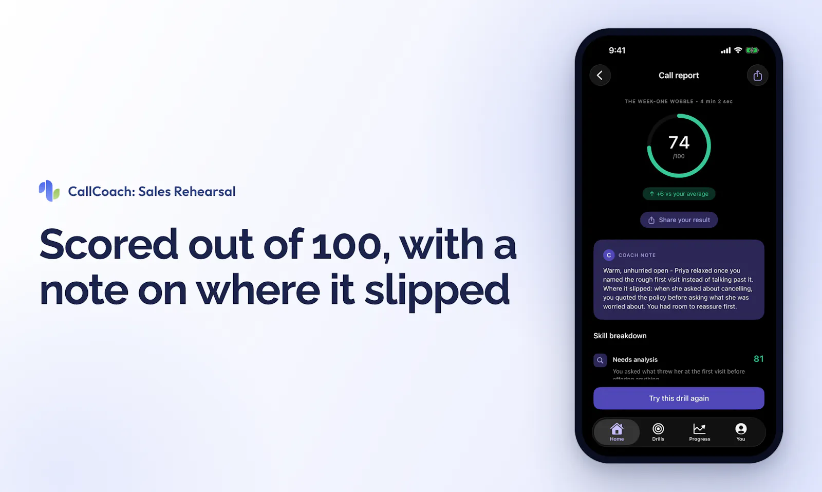 CallCoach screenshot 4