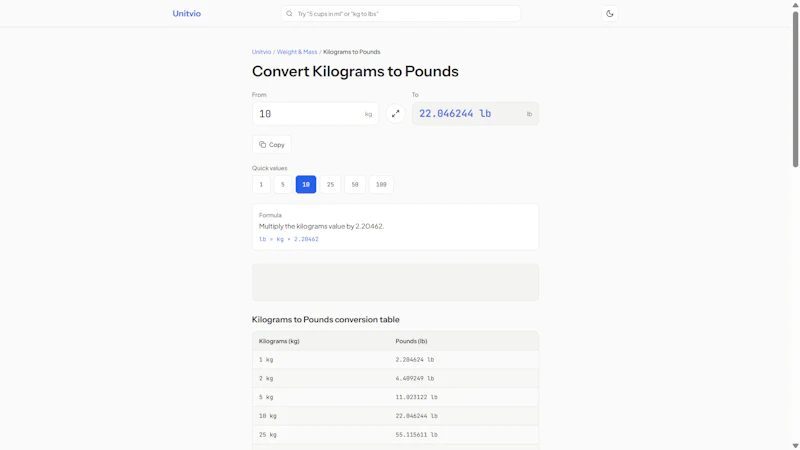 Unitvio screenshot 2