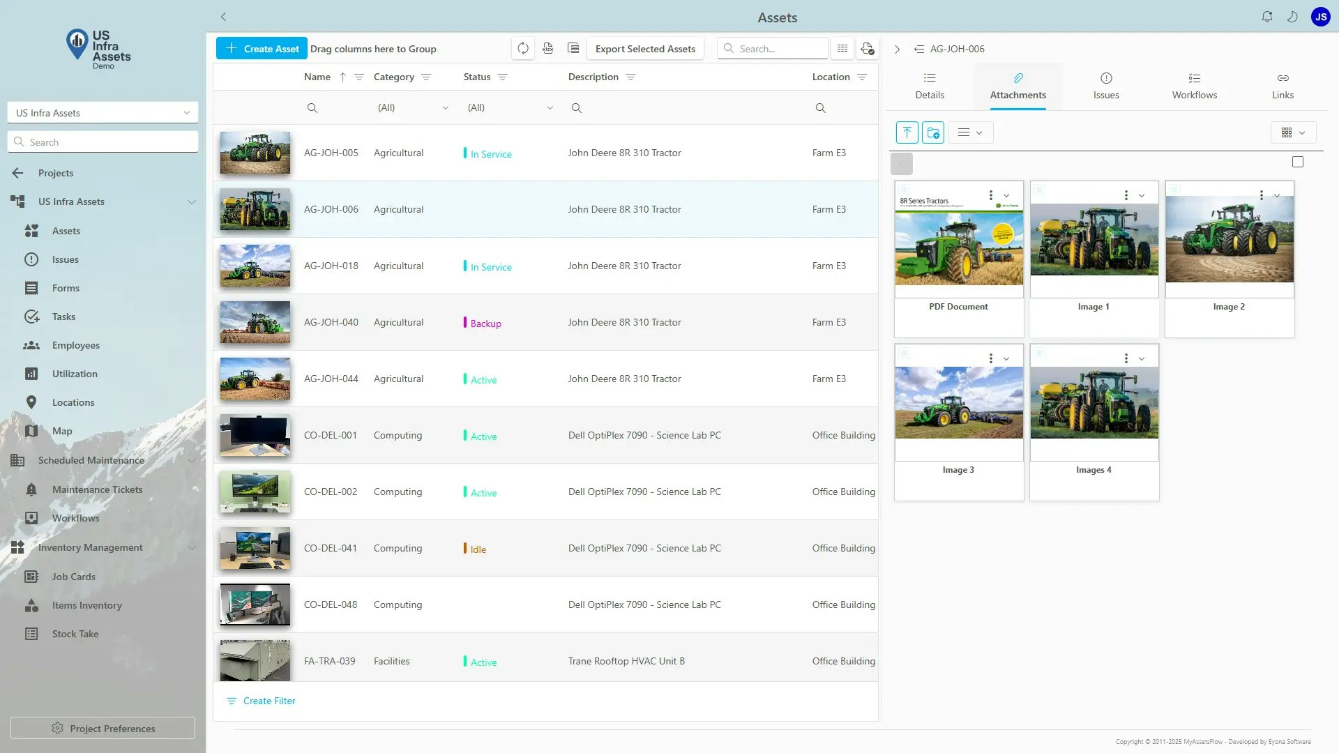 Mídia 10 de Myassetflow - Gerenciamento de ativos físicos sem papel