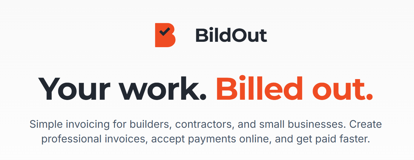 BildOut - Main screenshot showing features and interface