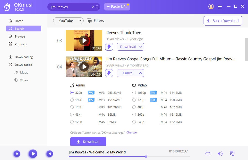 Okmusi MP3 Downloader media 2