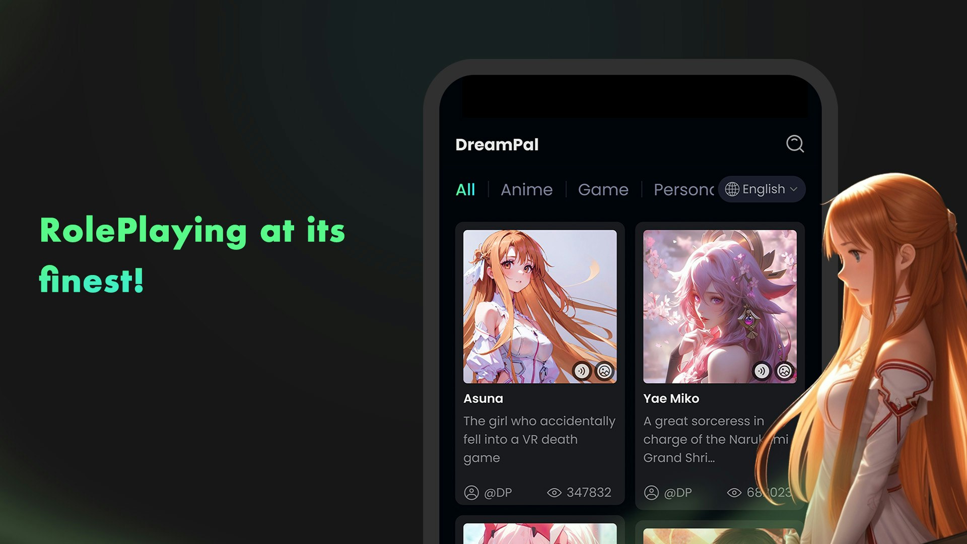 Dreampal - 您通往非凡AI Roleplay聊天的門戶 media 4