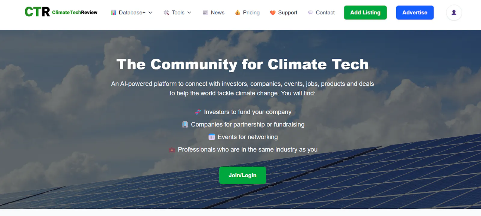ClimateTechReview screenshot 1