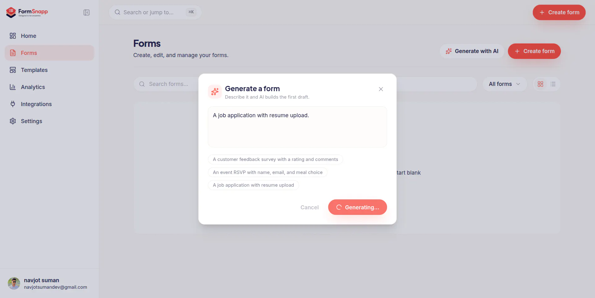 FormSnapp gallery image
