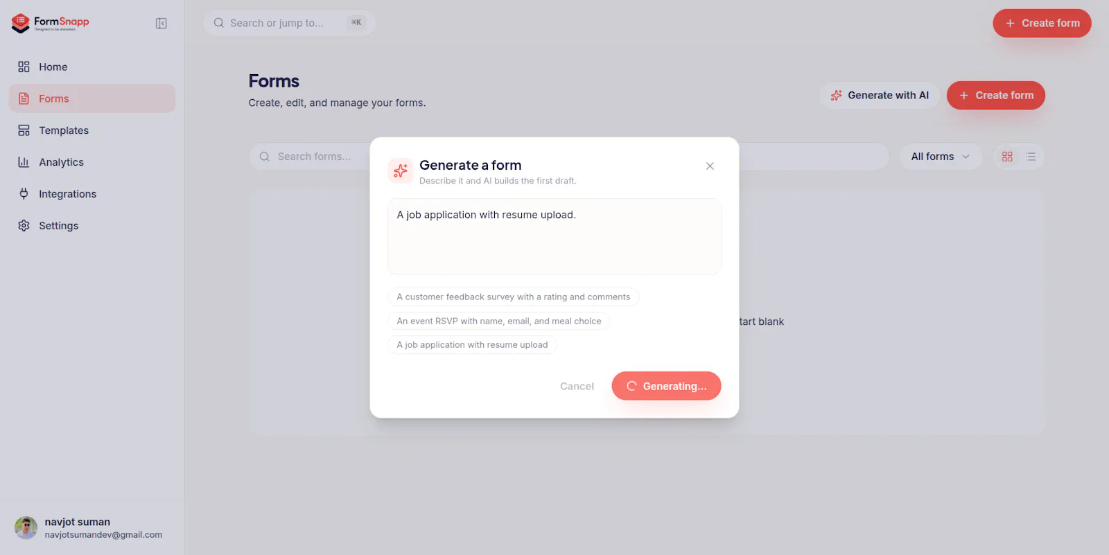 FormSnapp screenshot 3