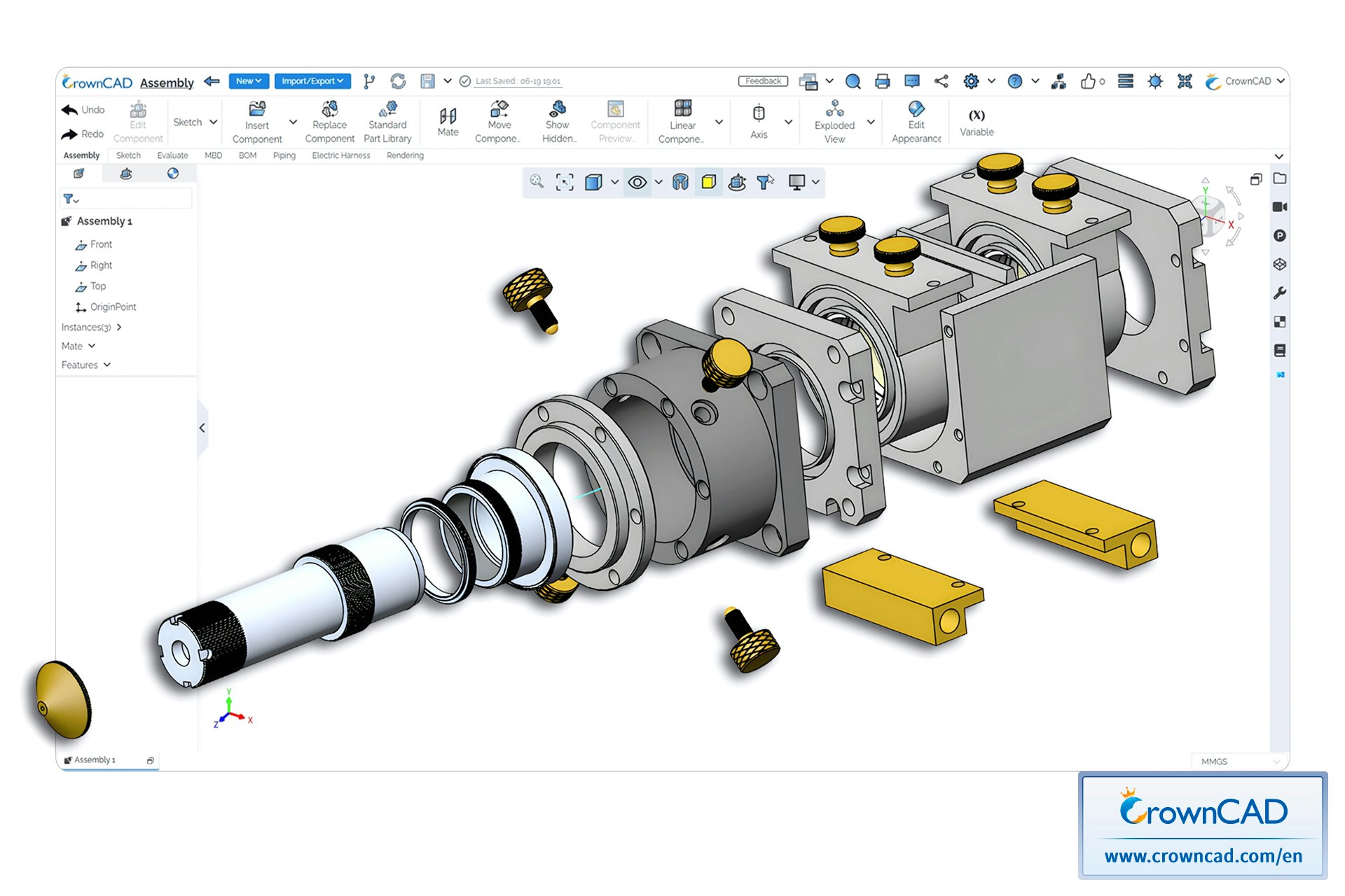 CrownCAD - Screenshot 3 showing product features and functionality