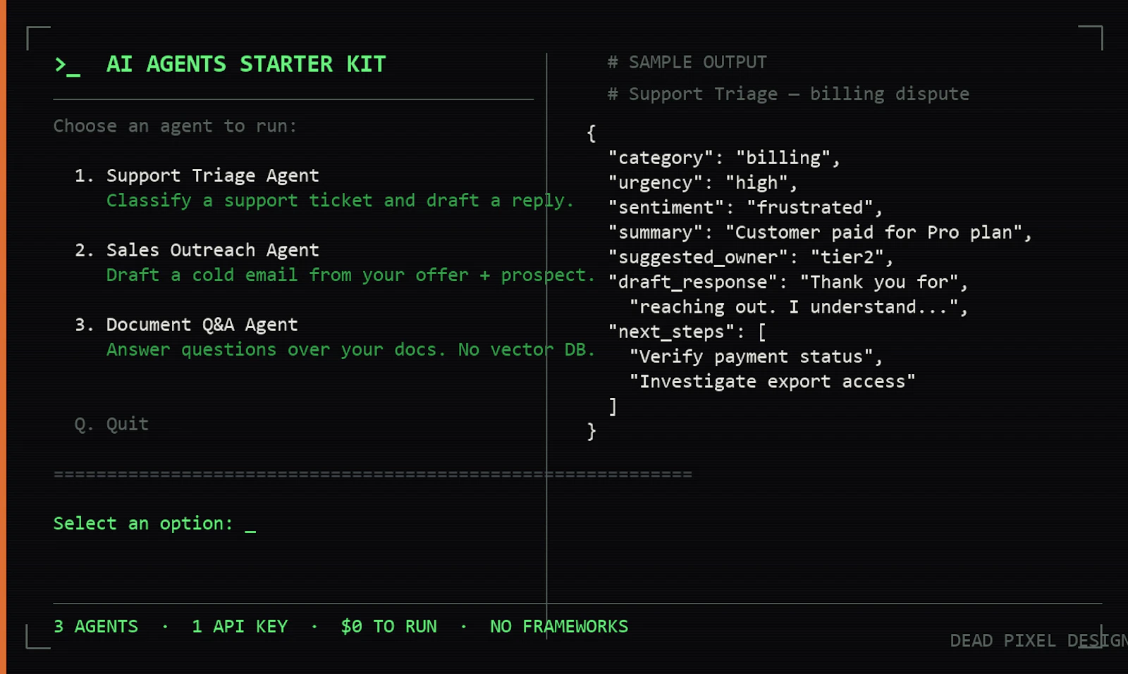 AI Agents Starter Kit screenshot 2