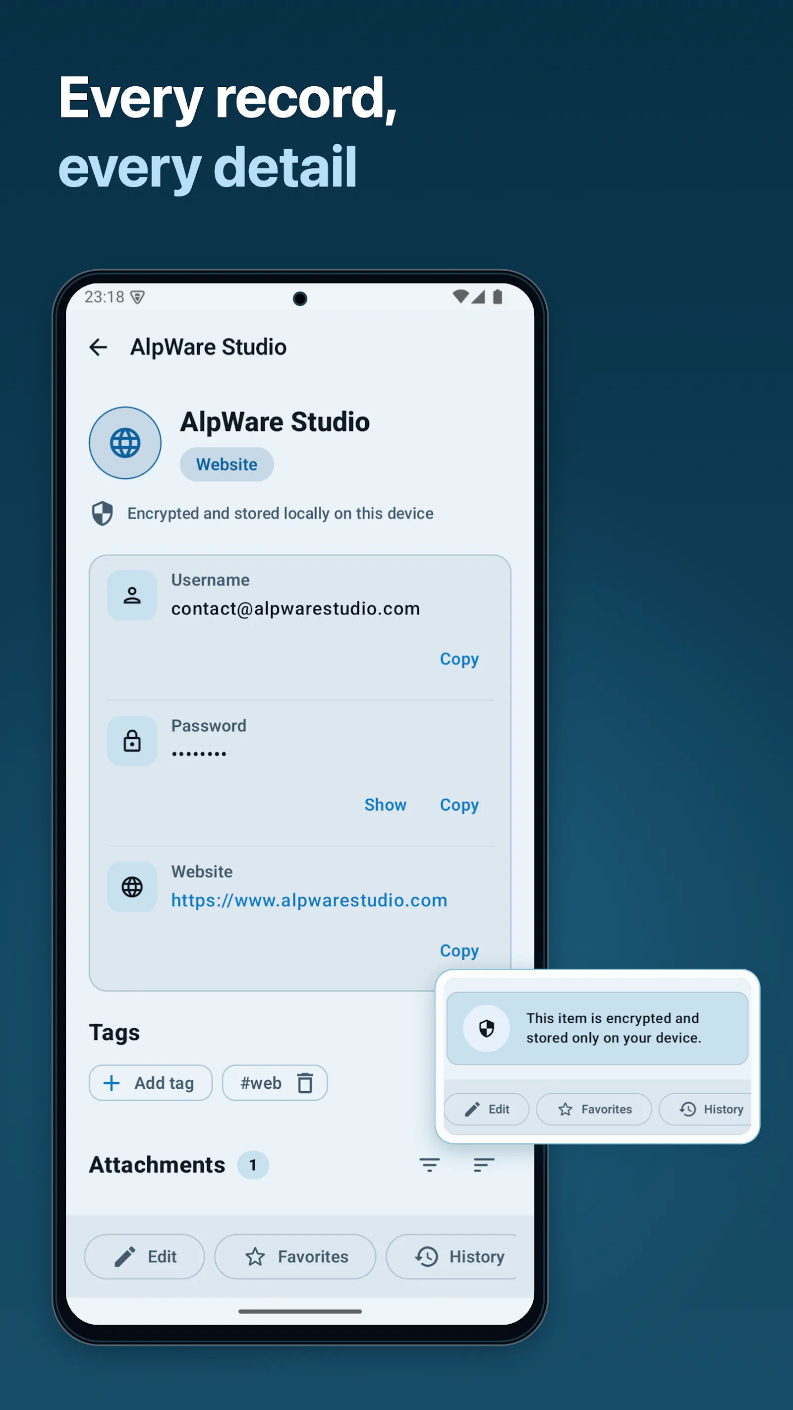 Password Book 3.0 screenshot 3
