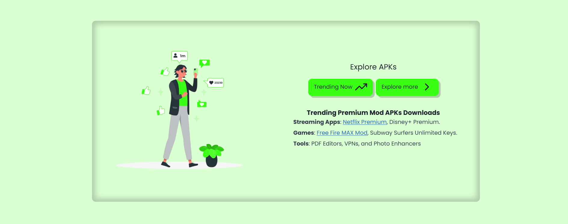 Premiummodeapk.com - Güvenli Modifiye Uygulamalar ve Ücretsiz İndirmeler medya 4