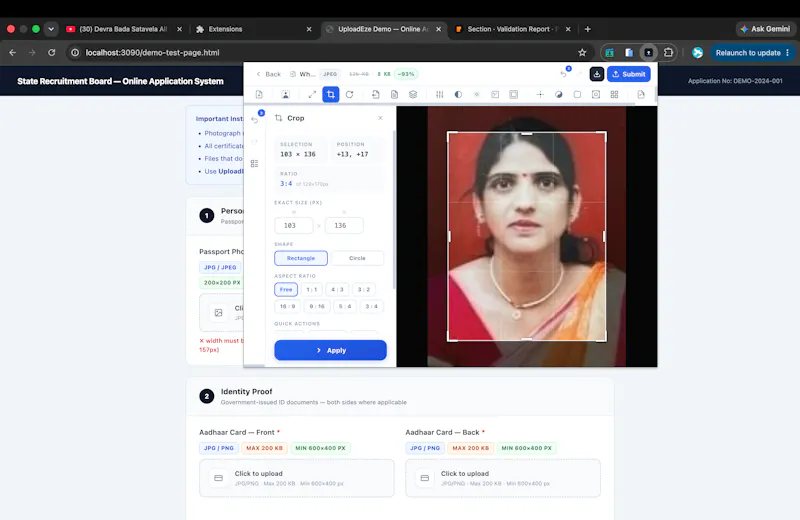 UploadEze screenshot 1